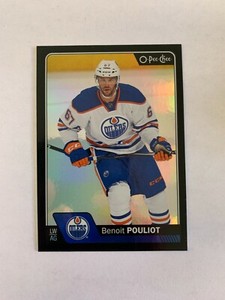 2016-17 O-Pee-Chee Rainbow Black #129 Benoit Pouliot 060/100 - Edmonton Oilers