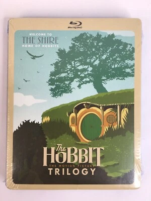 The Hobbit: The Motion Picture Trilogy (BlueRay,DVD,2015) (trnbrn776873) - Image 1 of 3