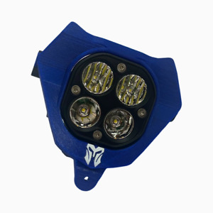 Spartan Headlight Enduro/Mx Motorcycle 45W Power Fit For Sherco 2012-2023  Blue