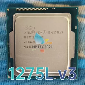 Intel Xeon E3-1275L v3 SR1T7 2.7GHz 4Cores 8MB 45W LGA-1150 CPU Processor - Picture 1 of 3