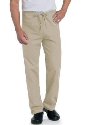 Pantalones Médicos Landau Elásticos Cordón Pull-on 3 Bolsillos Talla Med Tostado/Caqui Foto 1 de 4