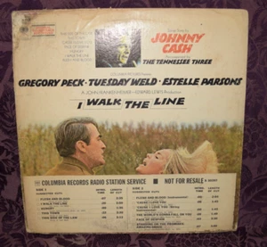 Johnny Cash I Walk The Line Soundtrack Recording LP Columbia 30397 PROMO VG++/G - Picture 1 of 20