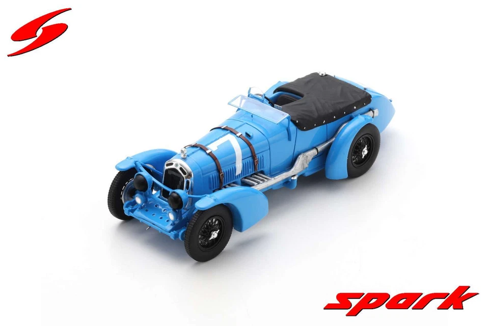 Spark 1/43 Alfa Romeo 8C #7 24H Le Mans 1934 S3888 - Immagine 1 di 1