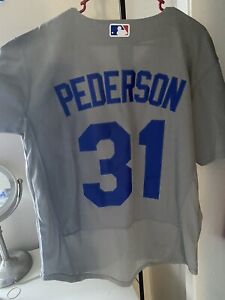 Joc Pederson Dodgers Grey Home Jersey