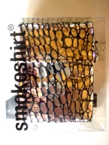 Zigarettenetui / Zigarettenbox/ Zigarettendose Schwarz/Silber Metalic Vegan - Picture 1 of 2