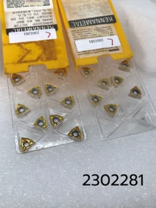 WNMG 322 P KC730 New Lot of 17 Kennametal Tungsten Carbide Inserts - Picture 1 of 6