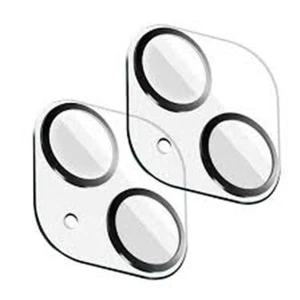 2 x protection d'objectif d'appareil photo en verre trempé pour iPhone 13 & 14. - Photo 1 sur 3