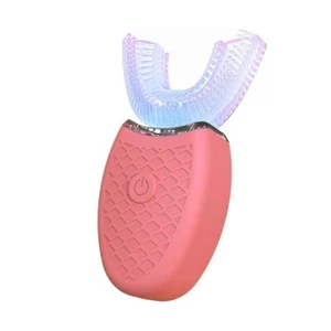 New Product U-shaped Teeth Beauty Instrument Portable Ultrasonic Tooth Cleaner - Picture 1 of 21