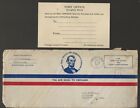 1927 Sprinfield Illinois Postmaster Cover & Broadside on Airmail.