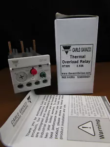 CARLO GAVAZZI GT32S 0.63A Thermal Overload Relay - Picture 1 of 1