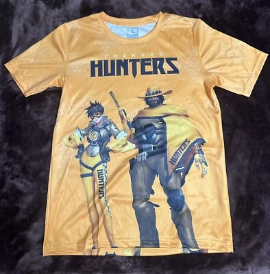 Camisa Overwatch League Chengdu Hunters New Youth Med 10-12 OWL Blizzard - Imagem 1 de 3