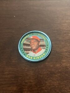 1971 Topps Coins - #63 Bob Gibson - Very Good To Excellent Condition