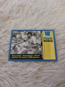 1994 Upper Deck Collectors Choice SPECIAL EDITION CHECKLIST Rich "Goose" Gossage - Picture 1 of 2