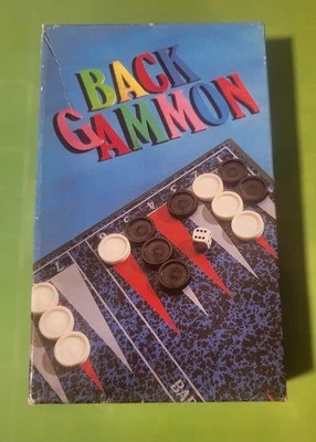 Backgammon Spiel | Brettspiel Klassiker | 2 Spieler | 1 Würfel  - Bild 1 von 4