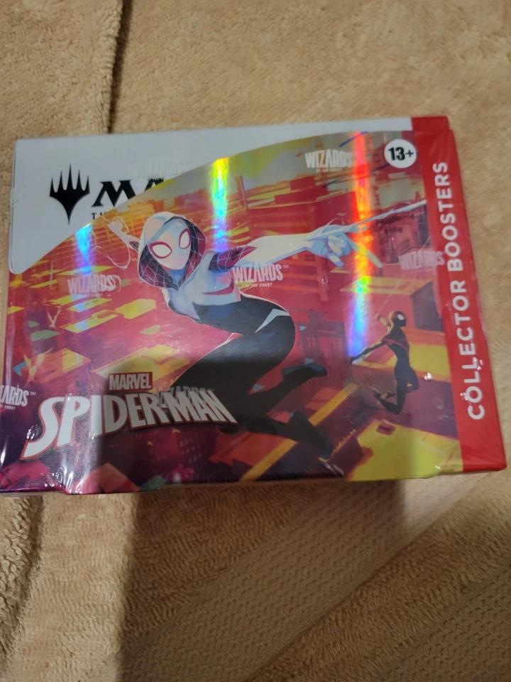 Magic: The Gathering Spider-Man Collector Booster Box 12 Packs Sealed MTG - Image 1 of 1