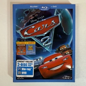 Cars 2 Blu-ray + DVD Disc Combo Pack Walt Disney Pixar 2011 Slipcover 108186 - Picture 1 of 14