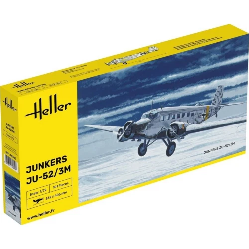 JU-52/3m KIT 1:72 Heller Kit Aerei Modellino Nuovo - Immagine 1 di 1