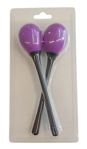 Ovo Maracas Coppia in Resina ovetto con Manico 25g Bambini Percussioni Nuovo - Imagen 1 de 6