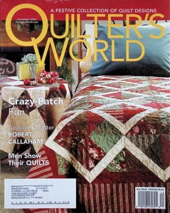 Quilter's World Magazine Dec 2004 Christmas Quilt Cover - Picture 1 of 5