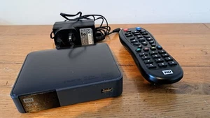 WD TV WDTV Live HD Streaming Media Video Player Western Digital Remote & Power - Picture 1 of 12