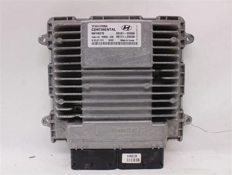 ORDENADOR ECU ECM HYUNDAI SONATA 2011 11 391012G666 944091 Foto 1 de 4