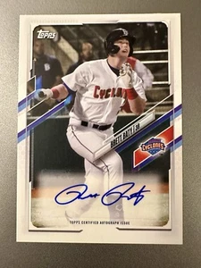 2021 Topps Pro Debut Brett Baty Auto #PD-13 Mets - Picture 1 of 2
