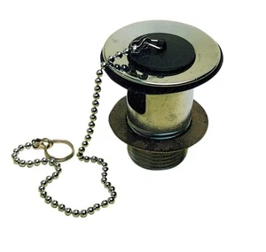 Piletta in Ottone Cromato per Lavabo GR. 1" - Foto 1 di 1