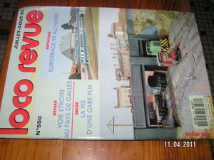 Loco Revue n°550 Wagon trémie TGV A Grue Hydrauliq 141R - Picture 1 of 1