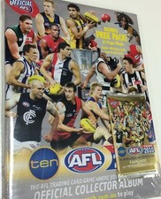 2010 AFL TEAMCOACH TRADING CARD SEALED OFFICIAL ALBUM (NO CARD COLLECTION)