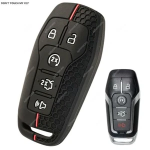 Remote Key Fob Case For Ford Explorer 16-2017 Silicone Key Protector Case Cover - Picture 1 of 14