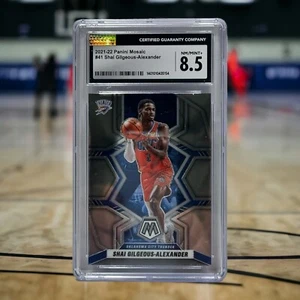 2021-22 Panini Mosaic Shai Gilgeous-Alexander #41 CGC 8.5 - Picture 1 of 2
