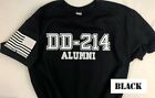 Dd-214 Alumni Military T-Shirt. Perfect For Marines, Army, Navy Air-Force 120G