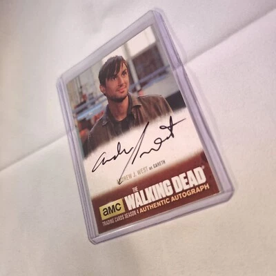 Andrew J. West As Gareth - The Walking Dead Trading Card AJW1 - Image 1 of 4