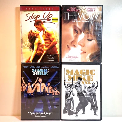 STEP UP / THE VOW / MAGIC MIKE / MAGIC MIKE XXL (DVD) Channing Tatum - Romance - Image 1 of 4