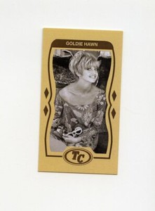 #LK.3009 GOLDIE HAWN Anti Tobacco NO SMOKING Trade Card RARE