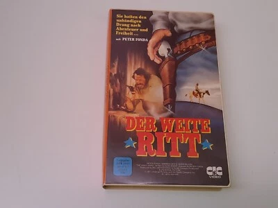Der weite Ritt 1971 Uncut VHS German PAL Video Großbox Peter Fonda The Hired Han - Bild 1 von 4