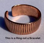 A Non Magnetic Solid Copper Lined Pattern Ring Pain Relief Arthritis ( Sr1 )