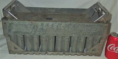 ANTIQUE PRIMITIVE COUNTRY COPPER ZINC POPSICLE MOLD ICE CREAM SHOP MAKING TOOL - Image 1 of 4
