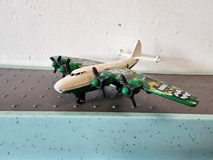 2008 Mattel Matchbox Sky Force Sea Plane #84 Four Engine Diecast Airplane Green - Picture 1 of 9