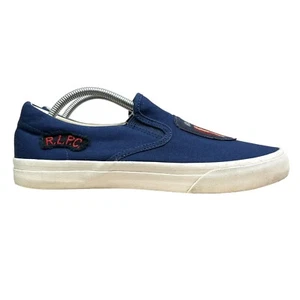 Polo Ralph Lauren Sneakers Thompson P Canvas Slip On RLite Cushioning Men Sz 10D - Picture 1 of 8