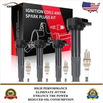 Kit de bobina de encendido y bujía de iridio para Subaru Legacy Outback 2010-2012 2,5 L Foto 1 de 4
