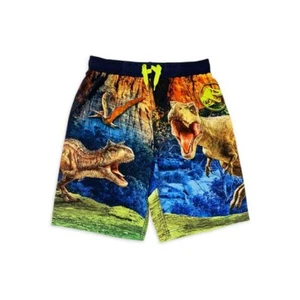 New Jurassic World Boy's Swim Trunks Shorts Swimwear UPF 50 many sizes - Picture 1 of 5