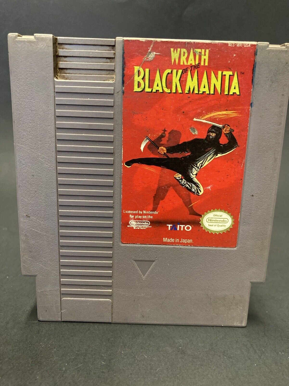Wrath of the Black Manta (Nintendo Entertainment System, 1990) NES Authentic