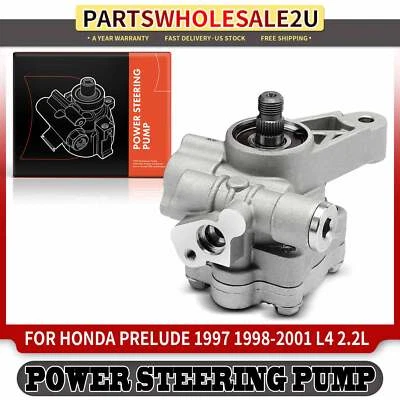Power Steering Pump for Honda Prelude 1997 1998 1999 2000 2001 2.2L 56110P5M013 - Image 1 of 4