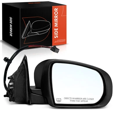 Passenger Right Side Black Power Mirror for Jeep Cherokee KL 2014 2015 2016-2018 - Image 1 of 4