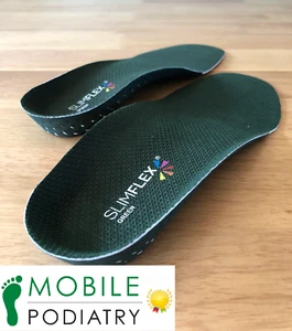 Slimflex Green Foot Orthotics for plantar fasciitis/flat feet - Picture 1 of 1