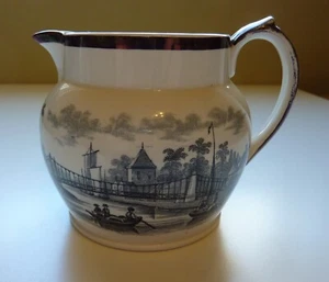 Copeland Spode England Creamer Boat Bridge Exc. Cond. Earlier Numbered Marking - Picture 1 of 6