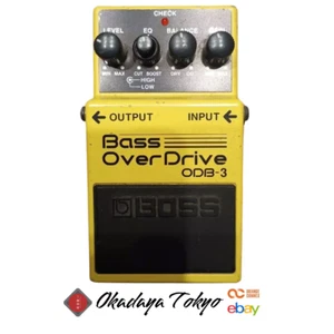 Pedal efecto bajo BOSS ODB-3 Bass Over Drive envío gratuito probado desde Japón - Imagen 1 de 7