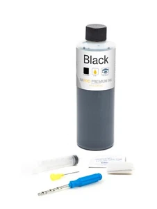 Hyrax Trading Premium Black Ink Refill Kit for Canon PG-243/245/245XL 8oz/236mL - Picture 1 of 5