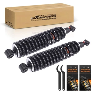 2x Rear Coil-Over Shocks for Yamaha Rhino 450 4x4 2006-2009 660 4x4 2005-2007 - Picture 1 of 10